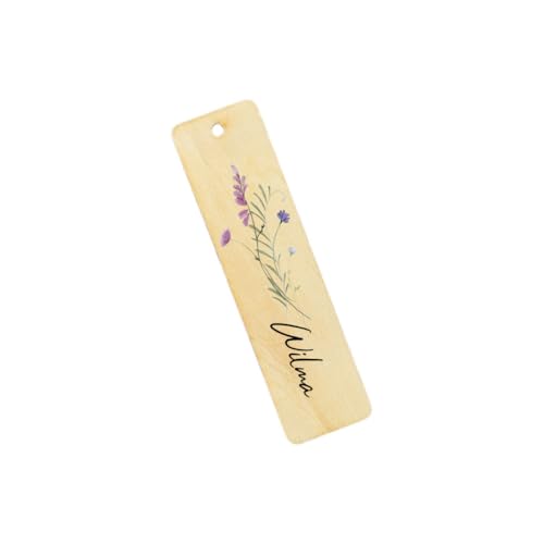 AWASG Lesezeichen Blumen floral, Personalisiert mit Name, Mädchen Frauen Buchzeichen mit buntem Aufdruck, Geschenk Leseratten AWASG Lesezeichen Blumen floral, Personalisiert mit Name, Mädchen Frauen Buchzeichen mit buntem Aufdruck, Geschenk Leseratten von AWASG