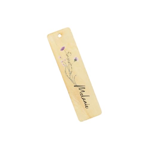 AWASG Lesezeichen Blumen floral, Personalisiert mit Name, Mädchen Frauen Buchzeichen mit buntem Aufdruck, Geschenk Leseratten AWASG Lesezeichen Blumen floral, Personalisiert mit Name, Mädchen Frauen Buchzeichen mit buntem Aufdruck, Geschenk Leseratten von AWASG