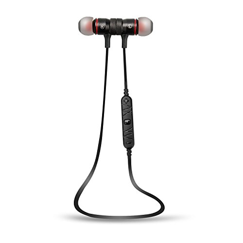 Tooba-Z Kopfhörer, kabellos, Bluetooth/Geräuschunterdrückung, wasserdicht, Stereo, Schwarz von AWEI