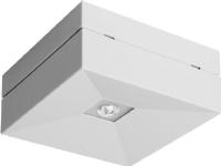 AWEX Emergency lighting LOVATO N LED 1W (channel opt.) 1h single-purpose white ECO LED LVNC/1W/ESE - LVNC/1W/ESE/X/WH von AWEX