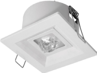 AWEX Emergency lighting LOVATO P ECO LED 1W 125lm (channel opt.) 3h single-purpose white LVPC/1W/ESE/AT/WH - LVPC/1W/ESE/AT/WH von AWEX
