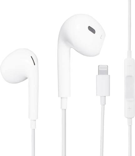 Kabelgebundene Kopfhörer/Kopfhörer für iPhone mit integriertem Mikrofon und Lautstärkeregler, kompatibel mit iPhone 14/13/12/11/XR/XS/X/8/7/SE/Pro/Pro Max, unterstützt alle iOS-Systeme Kabelgebundene Kopfhörer/Kopfhörer für iPhone mit integriertem Mikrofon und Lautstärkeregler, kompatibel mit iPhone 14/13/12/11/XR/XS/X/8/7/SE/Pro/Pro Max, unterstützt alle iOS-Systeme von AWINEY