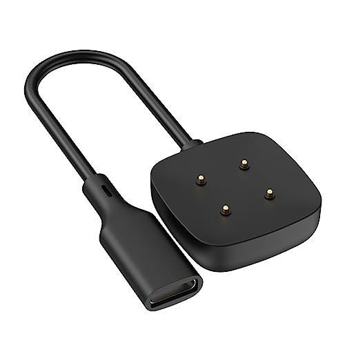 AWINNER Kompatibel für Fitbit Versa 3 & Versa 4 & Sense 2 & Sense Ladekabel USB-C Adapter Smartwatch von AWINNER