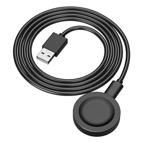 AWINNER Ladegerät kompatibel mit Huawei Watch Ladekabel, Smartwatch Ersatz-USB-Adapter, Ladekabel, magnetische Ladestation (schwarz, 1 Stück) von AWINNER