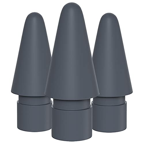 Kompatibel mit Apple-Stiftspitzen, 3er-Pack, Grau von AWINNER