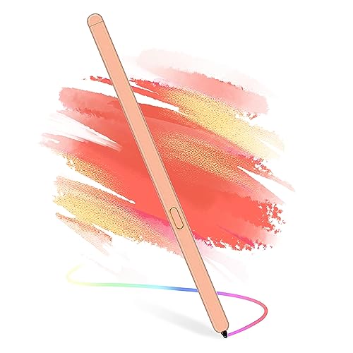 Kompatibel mit Samsung Galaxy Z Fold5 Slim S Pen, New Compact S Pen, 4096 Druckstufen Stylus (Pink) von AWINNER