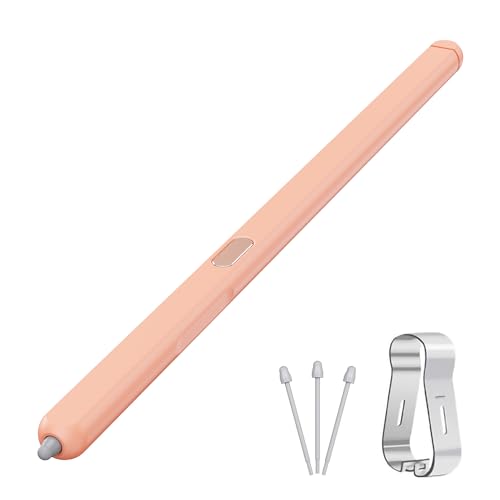 Z Fold 5 S Pen kompatibel mit Samsung Galaxy Z Fold5 Slim Pen, kompakter S-Stift, schlanke 1,5 mm Stiftspitze 4096 Druckstufen, Eingabestift (Pink) von AWINNER