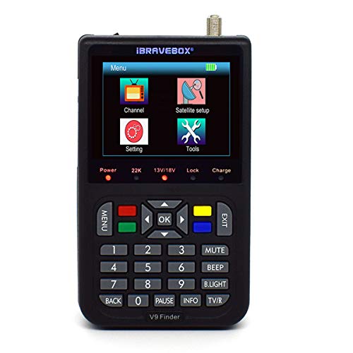 Digital Satfinder - Satelitenfinder Finder V9 HD Sat Messgeräte mit Satellitenerkennung DVB-S/S2/zur exakten Justierung Ihrer Sat Antenne Unterstützung H.265,Deutsche Bedienungsanleitung Digital Satfinder - Satelitenfinder Finder V9 HD Sat Messgeräte mit Satellitenerkennung DVB-S/S2/zur exakten Justierung Ihrer Sat Antenne Unterstützung H.265,Deutsche Bedienungsanleitung von AWKAQUN