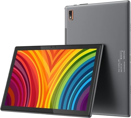 AWOW 2-in-1 Tablet Android 11, Tablet 10,1 Zoll, Octa-Core CPU 64 GB ROM(TF 512 GB), 1920 x 1200 IPS Tablet mit Tastatur, 5 + 13 MP Kamera, Gesichtserkennung, 2.4G + 5G WiFi/Type-C/Bluetooth von AWOW