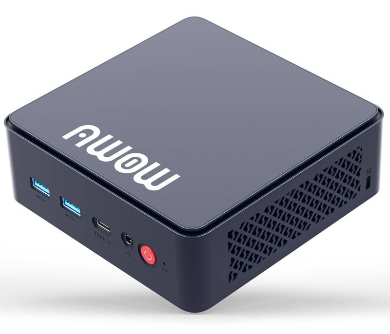 AWOW Dual LAN Mini PC Intel N150, 16 GB RAM, 512 GB SSD Mini-PC (Intel Twin Lake N150, UHD Graphics, 16 GB RAM, 512 GB SSD, Lüfter) von AWOW