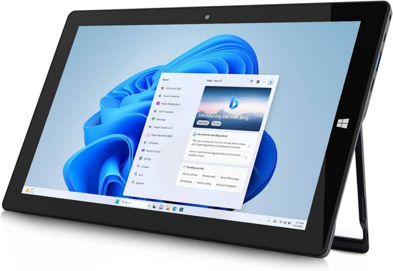 AWOW Windows 11 Home Tablet, Intel N4120 Prozessor, 8GB RAM 256GB ROM Tablet (10.1", 256 GB) von AWOW