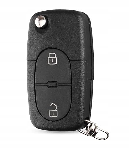 AWPARTS - Autoschlüssel-gehäuse - Funkschlüssel-Gehäuse - KFZ Fernbedienung Gehäuse Kfz-Schlüssel-Gehäuse kompatibel mit AUDI A3 8L A4 B6 A6 A8 TT AWPARTS - Autoschlüssel-gehäuse - Funkschlüssel-Gehäuse - KFZ Fernbedienung Gehäuse Kfz-Schlüssel-Gehäuse kompatibel mit AUDI A3 8L A4 B6 A6 A8 TT von AWPARTS