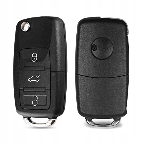 AWPARTS - Autoschlüssel-gehäuse - Funkschlüssel-Gehäuse - KFZ Fernbedienung Gehäuse Kfz-Schlüssel-Gehäuse kompatibel mit SEAT Altea Toledo Ibiza Cordoba von AWPARTS