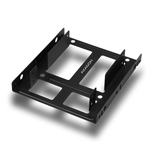 AXAGON RHD-225 - Interner Dual Festplattenrahmen, Einbaurahmen 2X 2,5" SSD/HDD auf 3,5" Adapter von AXAGON ECO