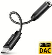 AXAGON ADA-HC USB-C Hi-Res Audio-Adapter - 3.5-mm-Klinke 32 Bit 384 kHz - Audio/Multimedia - Digital/Daten (ADA-HC) von AXAGON