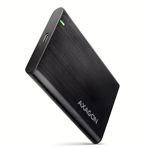 AXAGON EE25-A6C USB-C 3.2 - SATA 6G 2.5" externes Festplattengehäuse - schwarz von AXAGON