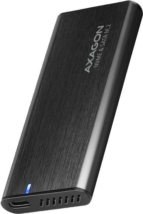 AXAGON EEM2-SB2 USB-C 3.2 Gen 2, M.2 SSD Gehäuse - schwarz (EEM2-SB2) von AXAGON