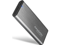 AXAGON EEM2-SG2 RAW BOX externes Gehäuse für M.2 SSDs USB-C 3.2 Gen 2 - silber von AXAGON