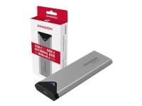 AXAGON EEM2-UG2 externes M.2-Gehäuse, USB-C 3.1, M.2 NVMe SSD von AXAGON