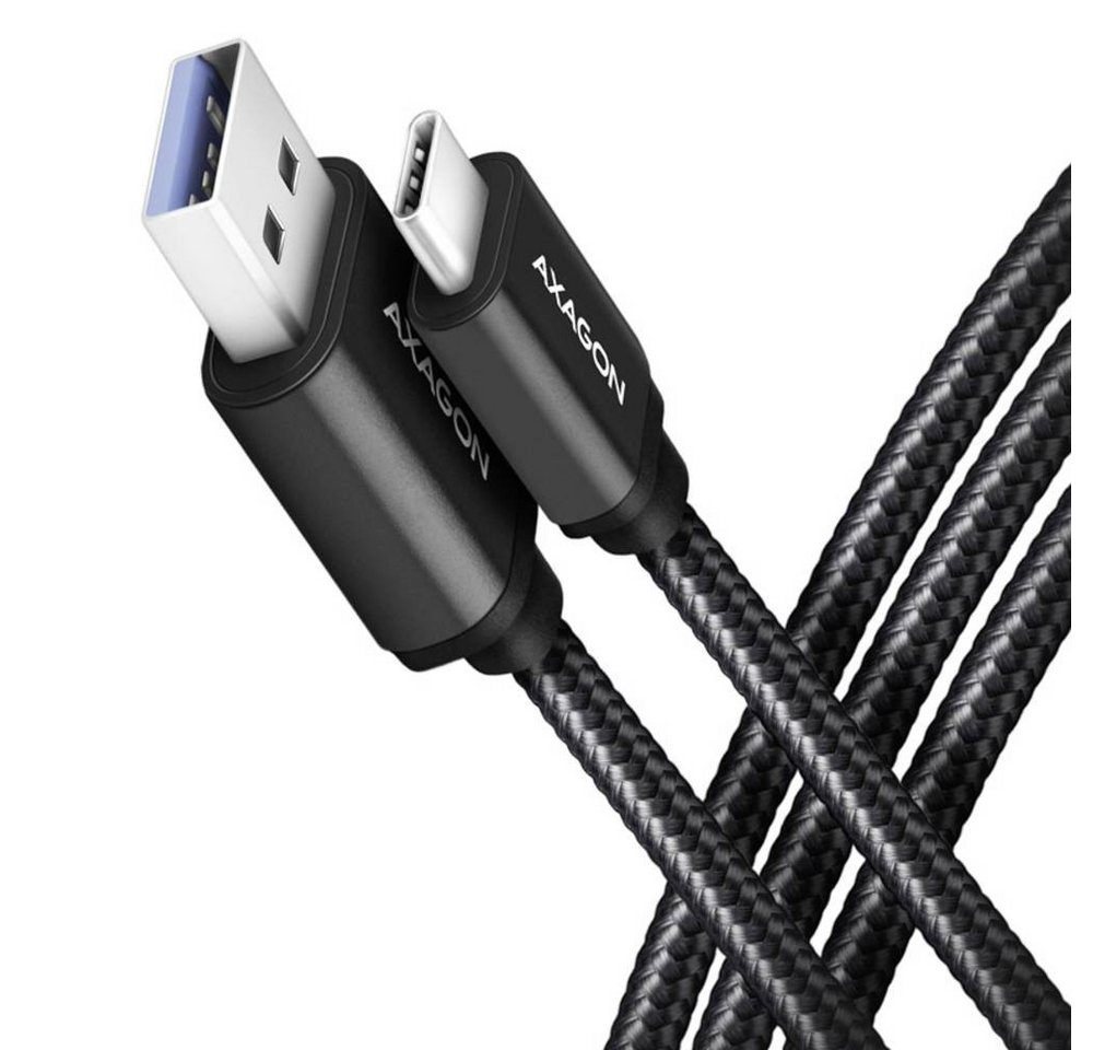 AXAGON Kabel USB-C® auf USB-A 3.2 Gen 1, - 1m USB-Kabel, vergoldete Steckkontakte von AXAGON