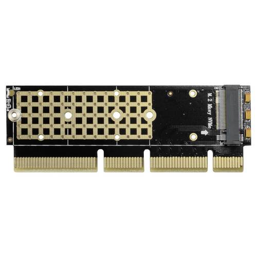 AXAGON PCEM2-1U 1 Port PCI-Express Karte PCIe Passend für (SSD): M.2 PCIe NVMe SSD von AXAGON