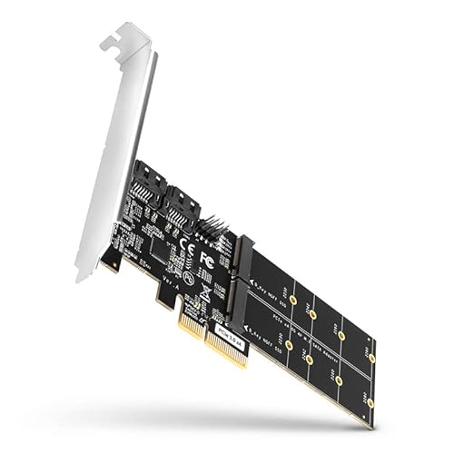 AXAGON PCES-SA4M2 PCIe Controller 2X internal SATA 6G Port + 2X internal M.2 B-Key SATA Port + LP AXAGON PCES-SA4M2 PCIe Controller 2X internal SATA 6G Port + 2X internal M.2 B-Key SATA Port + LP von AXAGON