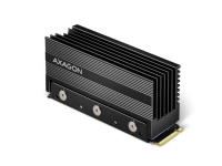 CLR-M2XL Passive aluminum cooler for M.2 SSD, ALU body, silicone thermal pads, height 36mm von AXAGON