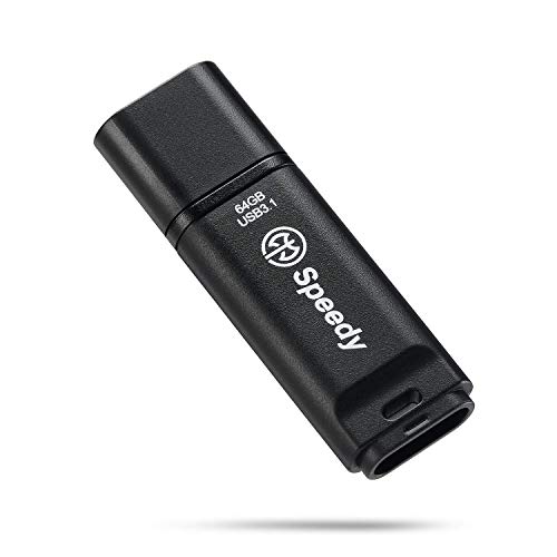 AXE Speedy 64 GB USB 3.1 SuperSpeed USB-Stick, Speicherstick, Lesegeschwindigkeit von bis zu 400 MB/s von AXE Memory