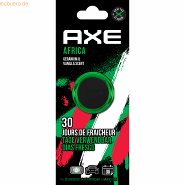 AXE Auto-Lufterfrischer Mini Vent E303720001 Africa AXE Auto-Lufterfrischer Mini Vent E303720001 Africa von AXE