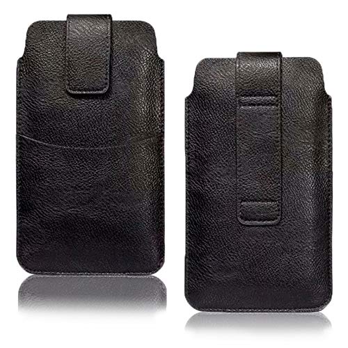 AXELENS Handytasche Gürteltasche Universal mit Klettverschluss und Gürtelschlaufe Handysocke für Smartphone von 6 bis 6,5'' iPhone, Samsung, Huawei, Oppo, Xiaomi Ledertasche – XXL Schwarz AXELENS Handytasche Gürteltasche Universal mit Klettverschluss und Gürtelschlaufe Handysocke für Smartphone von 6 bis 6,5'' iPhone, Samsung, Huawei, Oppo, Xiaomi Ledertasche – XXL Schwarz von AXELENS