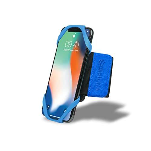 AXELENS Sport Armband Handy Halterung bis zu 7'' Zoll Universal 3 in 1 mit 360 ° Rotation Gym Joggen Radfahren kompatibel iPhone, Samsung, Xiaomi - BLAU AXELENS Sport Armband Handy Halterung bis zu 7'' Zoll Universal 3 in 1 mit 360 ° Rotation Gym Joggen Radfahren kompatibel iPhone, Samsung, Xiaomi - BLAU von AXELENS