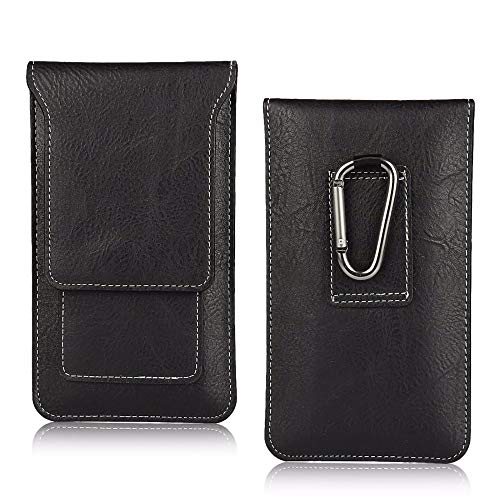 AXELENS Universel Handy Gürteltasche mit Karabiner und Gürtelschlaufe für iPhone, Samsung, Huawei, Oppo Handytasche aus Leder - Smartphone bis 4,7 Zoll Karten und Dokumentenhalter – SCHWARZ GROẞE M AXELENS Universel Handy Gürteltasche mit Karabiner und Gürtelschlaufe für iPhone, Samsung, Huawei, Oppo Handytasche aus Leder - Smartphone bis 4,7 Zoll Karten und Dokumentenhalter – SCHWARZ GROẞE M von AXELENS