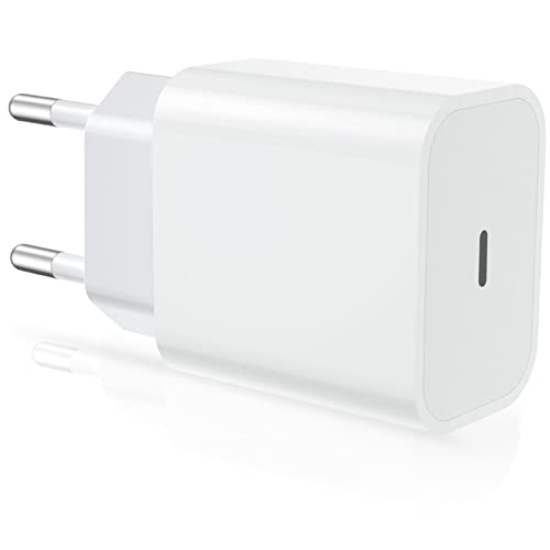 AXFEE 30W USB C Adapter for iPhone 15 14/14 Plus/14 Pro/14 Pro Max 13 12 11 SE, AirPods Pad, USBC Netzteil Stecker Power Ladegerät Steckdose Schnellladegerät Ladestecker Netzstecker Ladeadapter von AXFEE