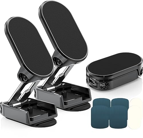 AXFEE Handyhalterung Auto Magnetisch, Magnetischer Handyhalter【Upgrade Magnet】 Faltbar Handyhalter Magnet mit Biegbare Klebrige Basis, 360° Handyhalterung Auto Kompatibel mit iPhone Alle Smartphones von AXFEE