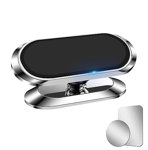 AXFEE Handyhalterung Auto Magnetisch, Magnetischer Handyhalter【Upgrade Magnet】 Handyhalter Magnet mit Klebrige Basis, 360° Handyhalterung Auto Kompatibel mit iPhone Samsung Alle Smartphones von AXFEE