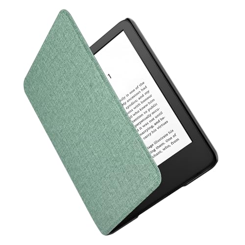 AXFEE Hülle für 6,8 Zoll Kindle Paperwhite(11. Generation 2021) PU Leder Schutzhülle Tasche, mit Auto Sleep/Wake Funktion, Haut Schutz Case für Kindle Paperwhite (Modell: M2L3EK/M2L4EK), Fruchtgrün von AXFEE