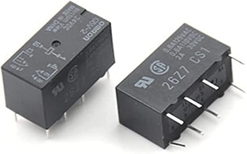 Elektronische Teile Relais 5PCS Relais G5V-2 5VDC 12VDC 24VDC 5V 12V 24V (Size : 12V) von AXHNGUQB