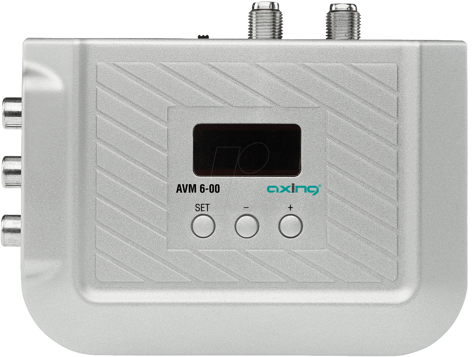 AVM 6-00 - Audio Video Modulator, stereo, Cinch, silber von AXING