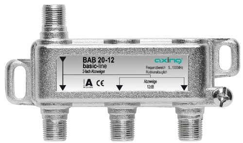 Axing BAB 20-18 2-Fach BK- Abzweiger (1006 MHz, 18 dB) von Axing