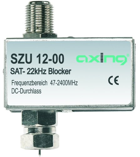 Axing SZU 12-00 Blocker 22 kHz SAT Durchgangs-Sperre von AXING
