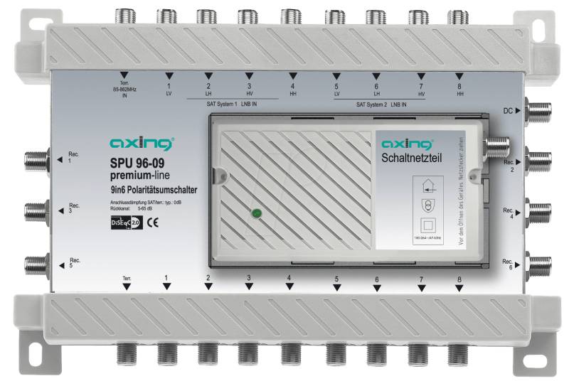 SAT SPU96-09 - Multischalter, 9 / 6, Premium-Line von AXING