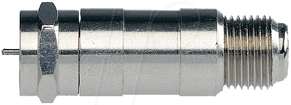 SZU 14-00 - DC-Blocker, F-Stecker, F-Buchse von AXING