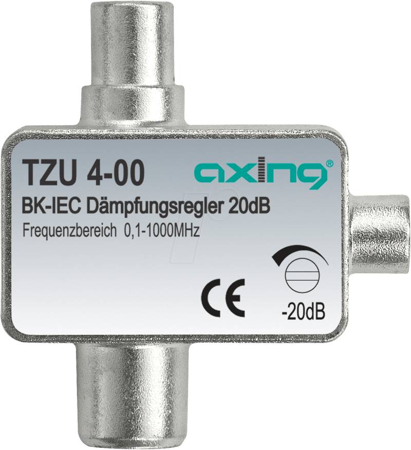 TZU 4-00 - BK-IEC Dämpfungsregler, 20 dB von AXING
