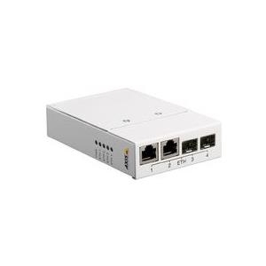 AXIS T8604 Media Converter Switch - Medienkonverter - Ethernet, Fast Ethernet, Gigabit Ethernet - 10Base-T, 100Base-TX, 1000Base-X, 100Base-X - 2 Anschlüsse - RJ-45 / SFP (mini-GBIC) (5027-041) von AXIS