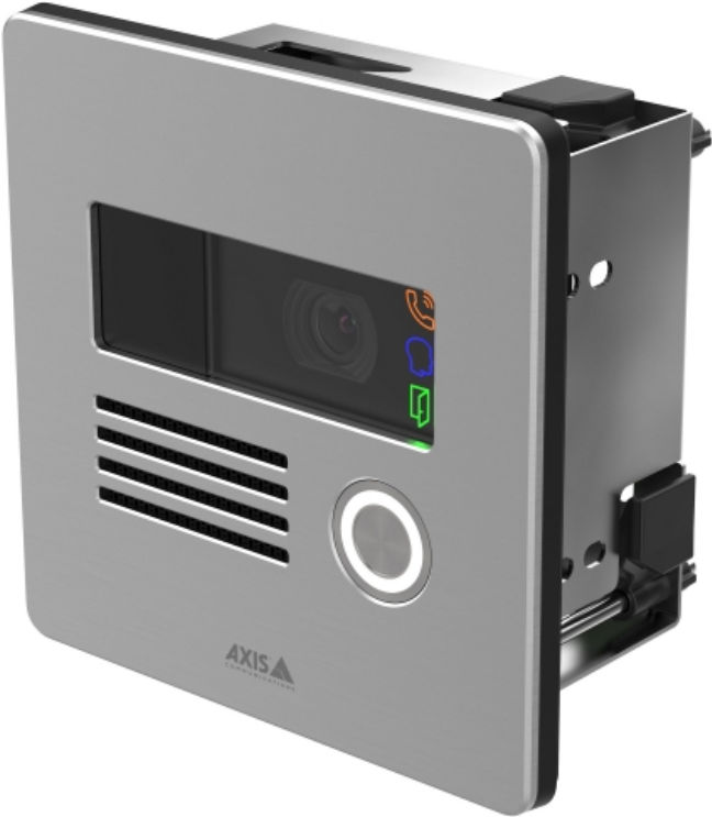 AXIS TI8202 - Wandmontage für Video-Gegensprechanlage - Schwarz, Silber - für Axis I8016-LVE (02067-001) von AXIS
