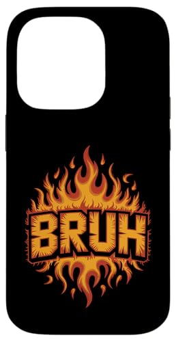 Bruh Flames Fire Firefighter Feuerwehrmann Herren Damen Hülle für iPhone 14 Pro Bruh Flames Fire Firefighter Feuerwehrmann Herren Damen Hülle für iPhone 14 Pro von AXISNSPIRE