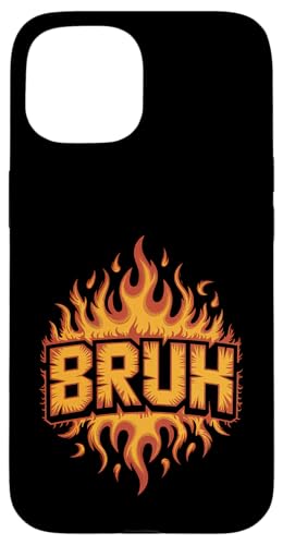 Bruh Flames Fire Firefighter Feuerwehrmann Herren Damen Hülle für iPhone 15 Bruh Flames Fire Firefighter Feuerwehrmann Herren Damen Hülle für iPhone 15 von AXISNSPIRE