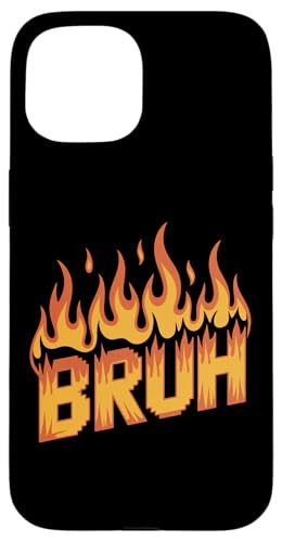 Bruh Flames Fire Firefighter Feuerwehrmann Herren Damen Hülle für iPhone 15 Bruh Flames Fire Firefighter Feuerwehrmann Herren Damen Hülle für iPhone 15 von AXISNSPIRE