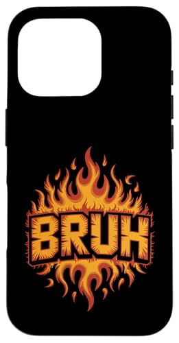Bruh Flames Fire Firefighter Feuerwehrmann Herren Damen Hülle für iPhone 16 Pro Bruh Flames Fire Firefighter Feuerwehrmann Herren Damen Hülle für iPhone 16 Pro von AXISNSPIRE