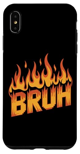 Bruh Flames Fire Firefighter Feuerwehrmann Herren Damen Hülle für iPhone XS Max von AXISNSPIRE